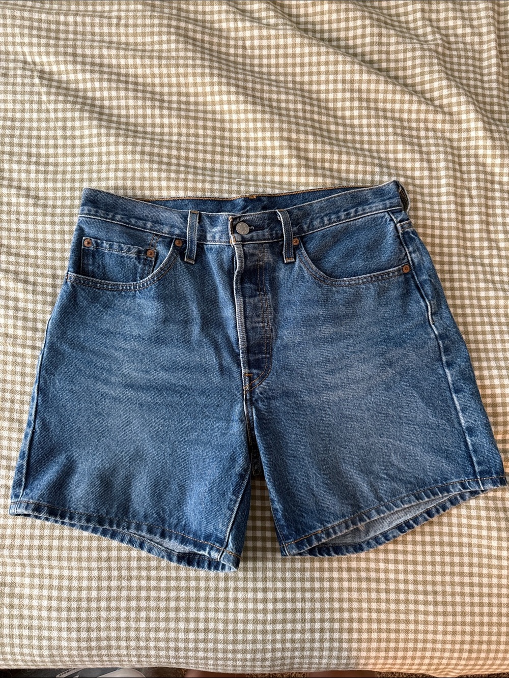 Levi’s 501 High-Rise Denim Shorts